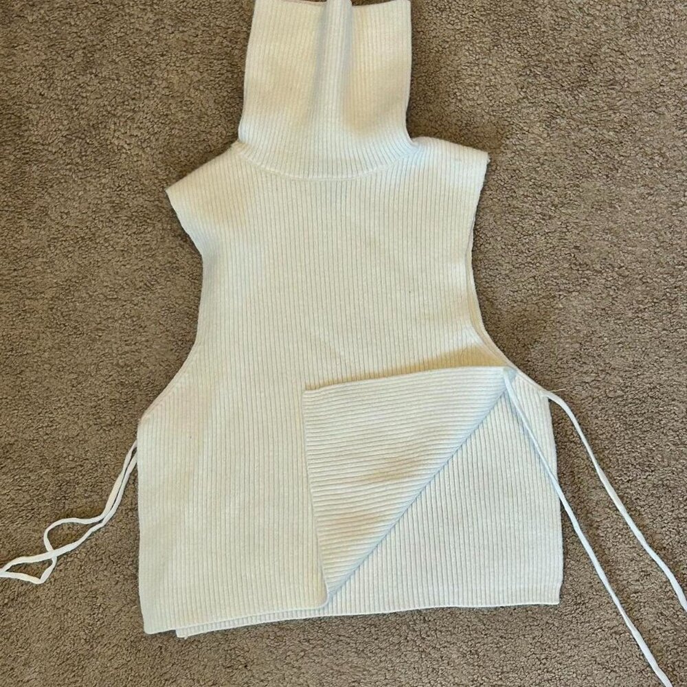 turtleneck crop top